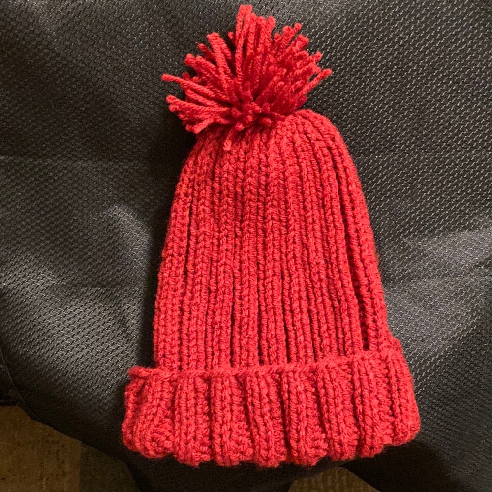 Brand new hand knitted hat.